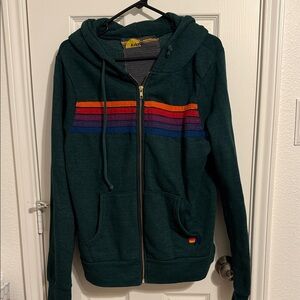 Aviator Nation Forest Green Hoodie